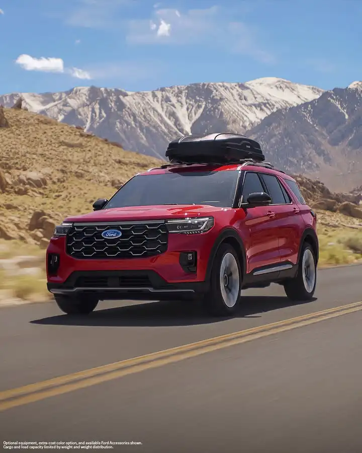 Think outside your zip code. The open road is still open with the Ford Explorer®.